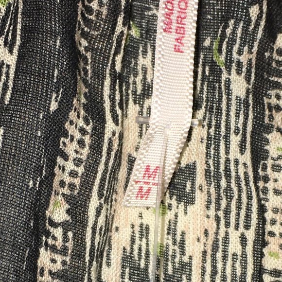 NWT FREE PEOPLE BOHO FLORAL BLOUSE SZ M - Picture 7 of 8